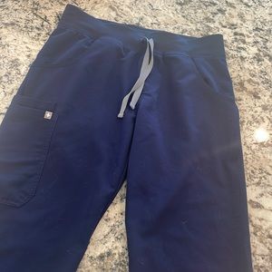 Figs Navy Blue Scrub Pant
